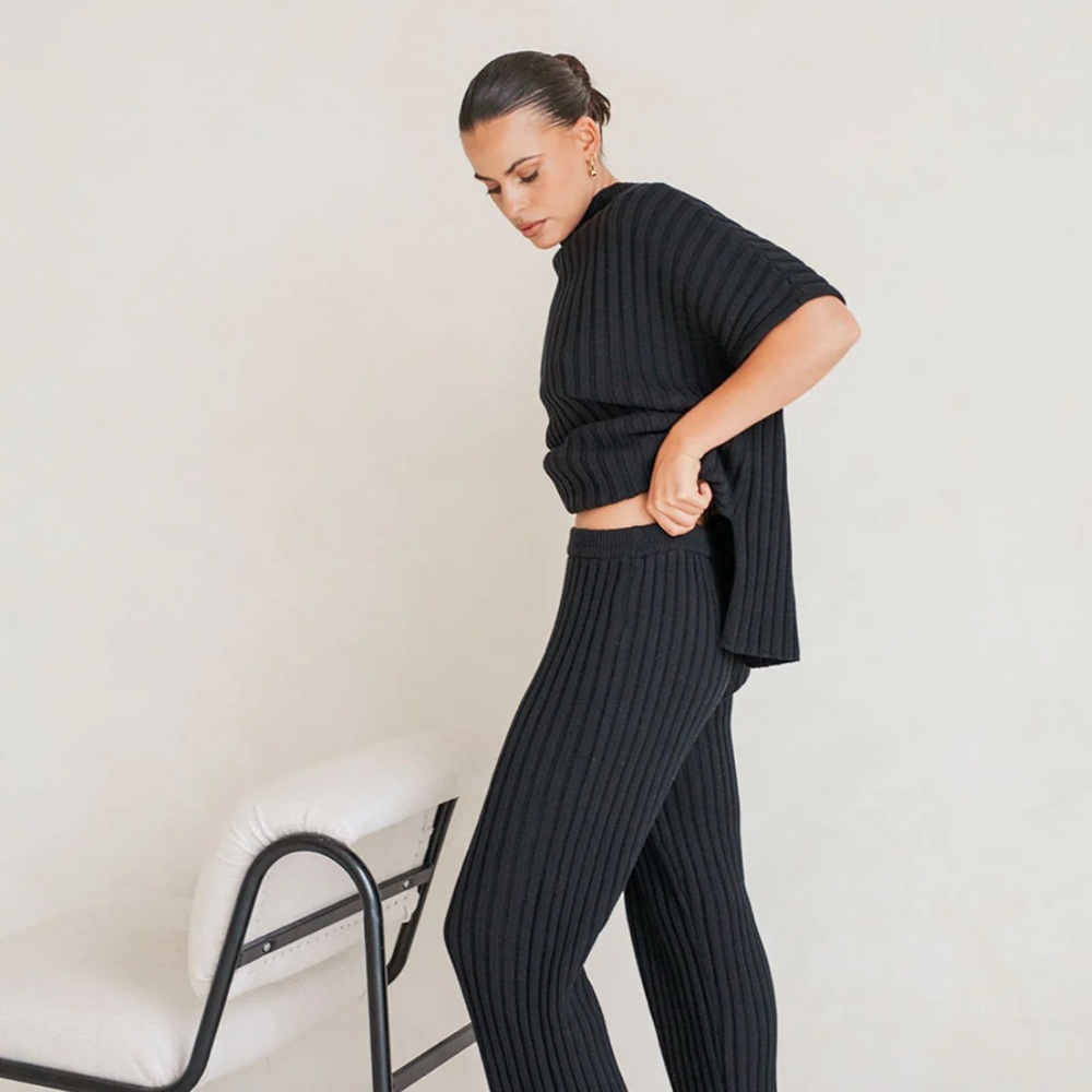 SABO Celine Pants - Black in XXS